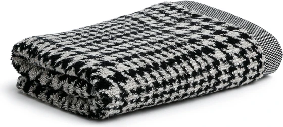 Möve Handtuch Brooklyn Glencheck – Luxuriöses Handtuch im eleganten Glencheck-Design
