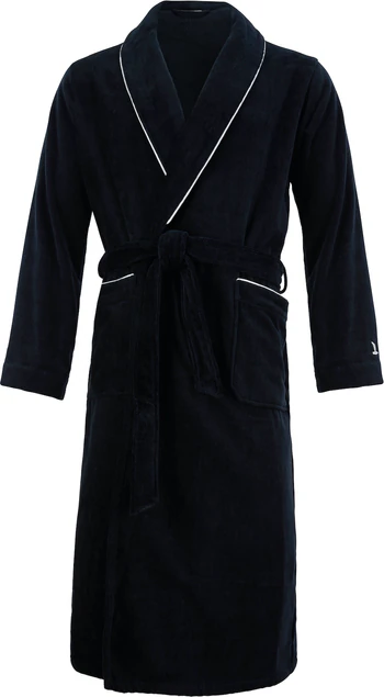 Möve Schalkragenmantel 2-7202 – Eleganter Baumwollvelours-Mantel