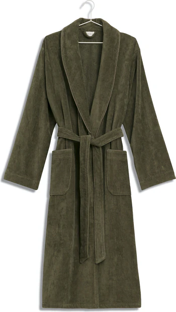 Möve Schalkragenmantel 2-7202 – Eleganter Baumwollvelours-Mantel