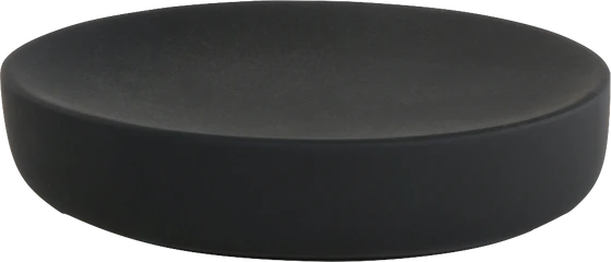 Möve Seifenschale Black Velvet 4-4284 – Elegante, mattschwarze Keramik-Seifenschale
