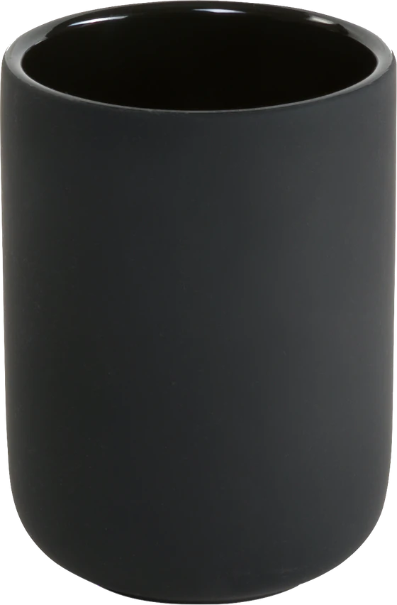 Möve Zahnbürstenhalter Black Velvet 4-4283 – Eleganter Keramik-Zahnbürstenhalter