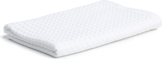Möve Piquee Handtuchserie – Leichtes Baumwoll-Duschtuch mit Massageeffekt