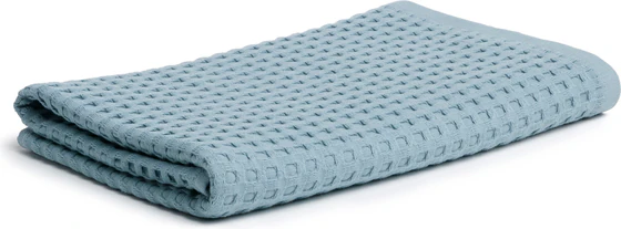 Möve Piquee Handtuchserie – Leichtes Baumwoll-Duschtuch mit Massageeffekt