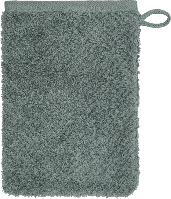 Cawö Frottiertücher Pure 6500 Mystic Green – Hochwertige Walkfrottier-Qualität