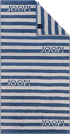 JOOP! Split Stripes 1713 - 17 in Ozean – Extraflauschiges Walkfrottier mit stilvollem Streifenmuster