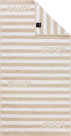 JOOP! Split Stripes 1713-36 in Natur – Extraflauschiges Walkfrottier mit elegantem Streifenmuster