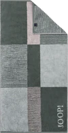 JOOP! Divided Squares 1705-44 in Salbei – Edles Walkfrottier mit modernem Squares-Design
