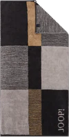 JOOP! Divided Squares 1705-73 in Stein – Luxuriöses Walkfrottier mit modernem Squares-Design