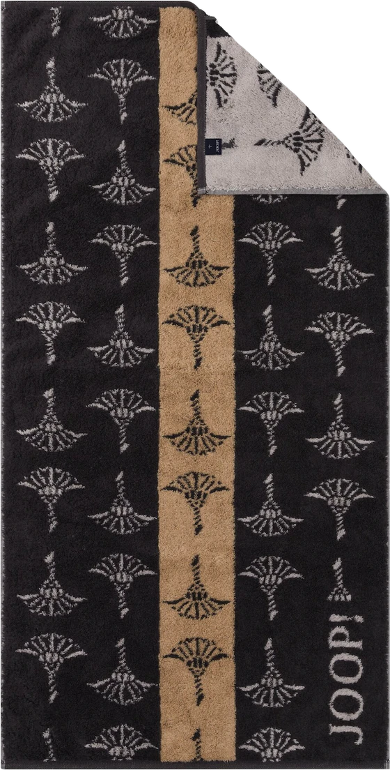 JOOP! Divided Cornflower 1706-73 in Stein – Hochwertiges Walkfrottier mit edlem Cornflower-Muster