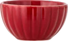 Bloomingville Schale “Latina” aus Steingut – rot, 165 ml, spülmaschinengeeignet