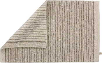 Rhomtuft Badteppich Lin – exklusives Wendemodell aus Baumwolle & Leinen