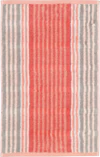 Cawoe Frottiertücher Noblesse Harmony 1085 – Koralle, 100% Baumwolle