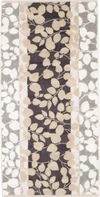 Cawö Frottiertücher Noblesse Harmony 1086 Natur – Elegante Handtücher mit floralem Design aus 100 % Baumwolle