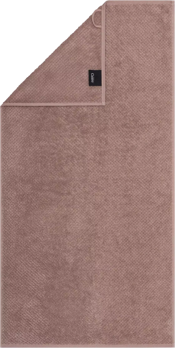 Cawö Frottiertücher Pure 6500-231 Vintage Rose – Hochwertige Walkfrottier-Handtücher aus 100 % Baumwolle