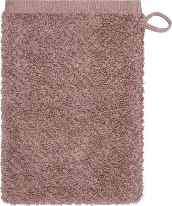 Cawö Frottiertücher Pure 6500-231 Vintage Rose – Hochwertige Walkfrottier-Handtücher aus 100 % Baumwolle