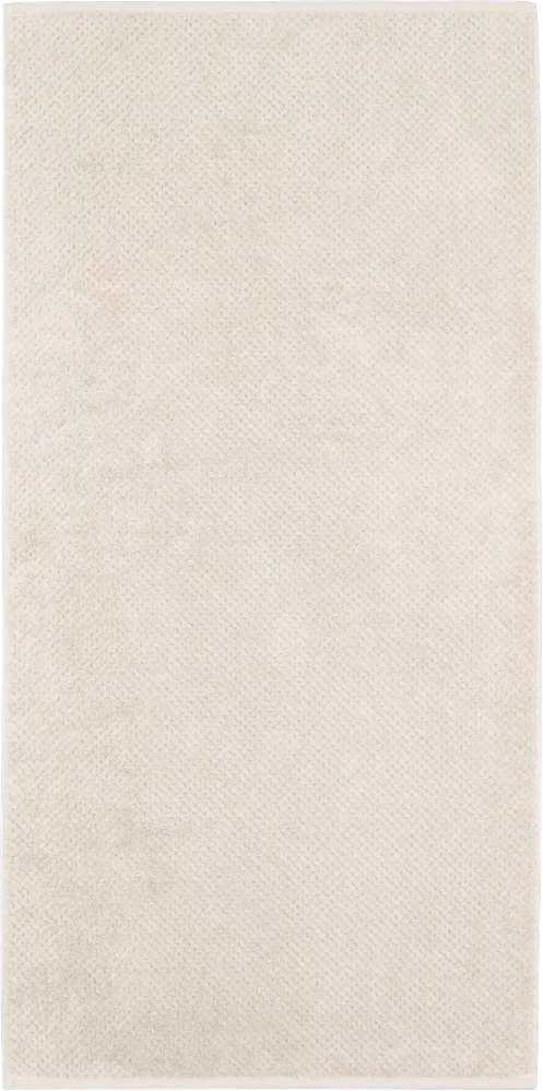 Cawö Frottiertücher Pure 6500-730 Kreide – Hochwertige Walkfrottier-Handtücher aus 100 % Baumwolle