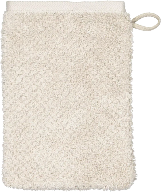 Cawö Frottiertücher Pure 6500-730 Kreide – Hochwertige Walkfrottier-Handtücher aus 100 % Baumwolle