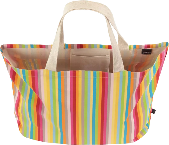 Cawö Lifestyle Tasche 70080-25 Multicolor – Farbenfrohe Bag aus 100 % Baumwolle