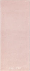 Cawö Saunatuch Pure 6501-383 Puder – Hochwertiges Saunatuch aus 100 % Baumwolle