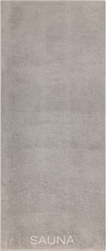 Cawö Saunatuch Pure 6501-727 Stein – Hochwertiges Saunatuch aus 100 % Baumwolle