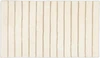 Cawö Badteppich Balance 1008-33 Natur – Handgewebter Wende-Badteppich aus 100 % Baumwolle
