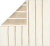 Cawö Badteppich Balance 1008-33 Natur – Handgewebter Wende-Badteppich aus 100 % Baumwolle