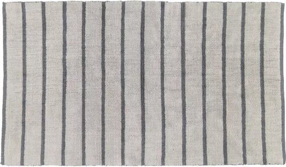 Cawö Badteppich Balance 1008-73 Anthrazit – Edler Wende-Badteppich aus 100 % Baumwolle