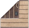 Cawö Handtuch Balance 6232-39 Sand – Hochwertiges Wende-Handtuch im Streifen-Design aus 100 % Baumwolle