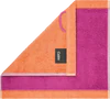 Cawö Handtuch Lifestyle Splash 7071-23 Pink/Mandarine – Wende-Handtuch aus 100 % Baumwolle