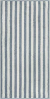 Cawö Handtuch Studio 6252-13 Nordic Blue – Hochwertiges Handtuch mit Streifen-Design aus 100 % Baumwolle