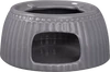Greengate Teekannen Stövchen / Tea warmer Alice Stone Grey – Stilvolles Steingut für perfekten Teegenuss