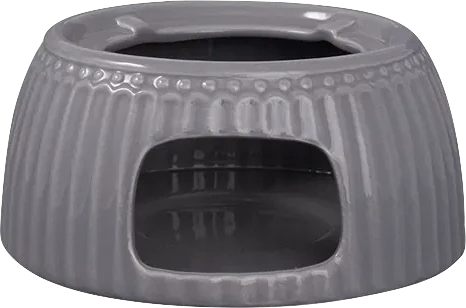 Greengate Teekannen Stövchen / Tea warmer Alice Stone Grey – Stilvolles Steingut für perfekten Teegenuss