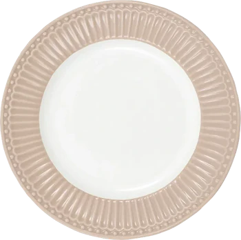 Greengate Alice Teller klein Creamy Fudge – 17,5 cm, Steingut, spülmaschinengeeignet