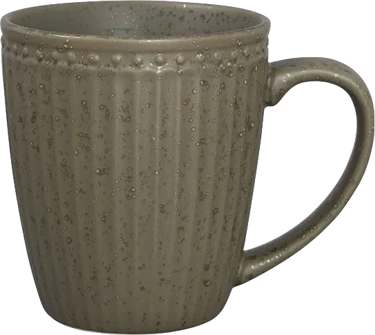 Greengate Mug Alice – Olive Green Porzellanbecher
