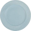 Greengate Dinner Plate Alice in Ice Blue – Hochwertige Porzellan-Dinnerplatte, 26,5 cm