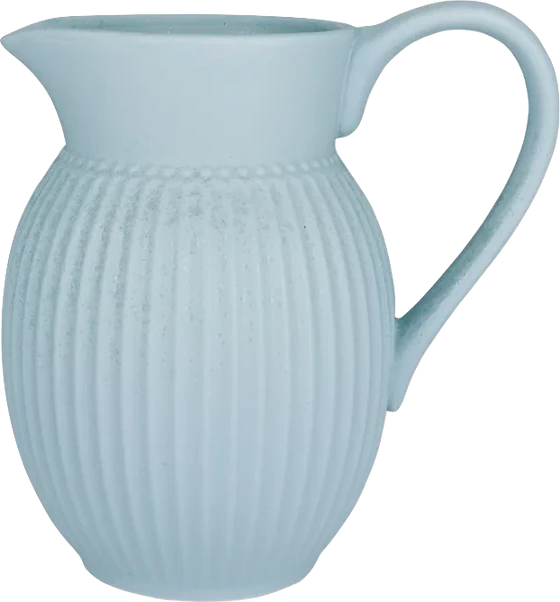 Greengate Alice Krug in Ice Blue – Hochwertiger Porzellan-Krug in 0,5L & 1,5L