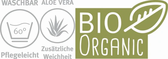 Paradies Anela Bio Ganzjahresdecke – Medium warm, 300 g/m², 50% recycelt