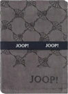 JOOP! Geschirrtuch Cornflower 1700-79 – Halbleinen-Tuch in Anthrazit mit Cornflower-Muster