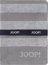 JOOP! Geschirrtuch Cornflower 1701-76 – Halbleinen-Tuch in Platin mit Streifen