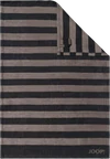 JOOP! Geschirrtuch Cornflower 1701-93 – Halbleinen-Tuch in Schwarz mit Streifen
