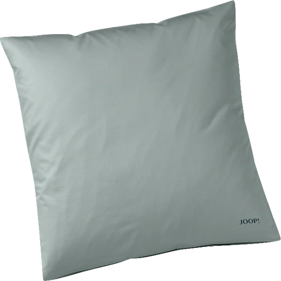 JOOP! Kissenhülle Micro Pattern 4040-4 Salbei – Wendekissen aus Mako-Satin
