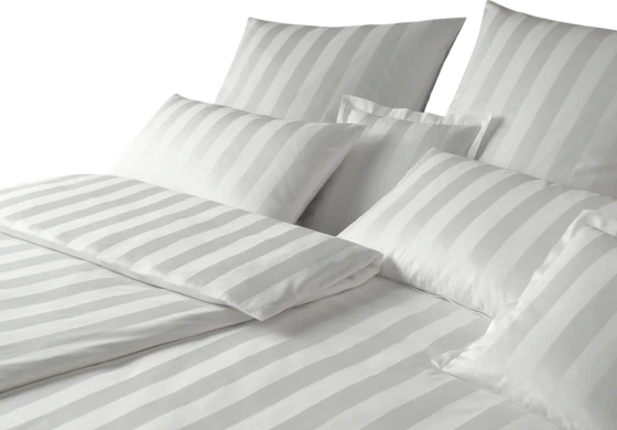 Elegante Noblesse Bettwäsche 2245 Weiß - Luxus-Jacquard-Satin