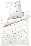 Elegante Rotkehlchen-Bettwäsche: Mako-Satin, Allergikerfreundlich