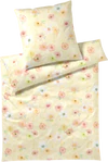 Elegante Pastel-Bettwäsche Gelb – Hautsympathisch & Atmungsaktiv
