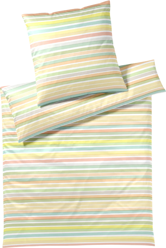 Elegante Tapes-Bettwäsche Gelb – Weich, Atmungsaktiv, OEKO-TEX