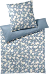 Elegante Studio Graphic-Bettwäsche - Nordisch Blau, Mako-Satin, OEKO-TEX