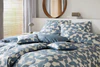 Elegante Studio Graphic-Bettwäsche - Nordisch Blau, Mako-Satin, OEKO-TEX