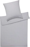 Elegante Chelsea-Bettwäsche 7013-19 Silber – Seersucker, Allergikerfreundlich