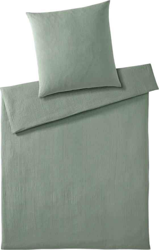 Elegante Smooth Bettwäsche 7095 Pistazie – Hautsympathisch & Bügelfrei
