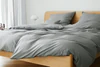 Elegante Crisp-Bettwäsche Stone - 100% Baumwolle, bügelleicht